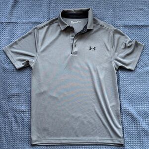 Under Armour Men's Grey Polo Shirt